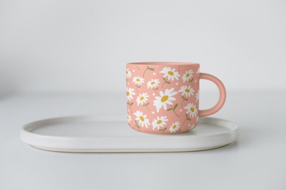 Pink Daisy pattern
