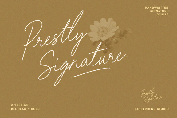 Prestly Signature - Handwritten Signature