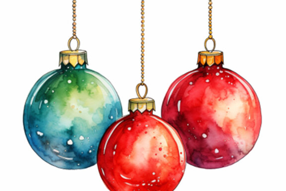 watercolor ball