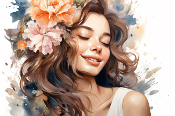 cute beauty logo