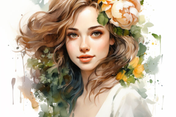 cute beauty logo