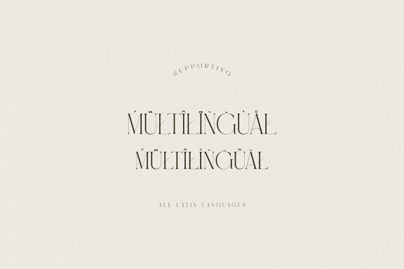 Caroline Luxury Serif