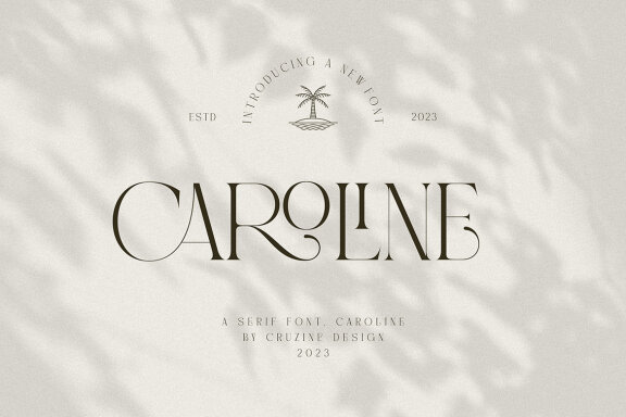 Caroline Luxury Serif