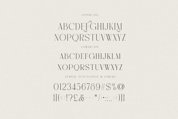Caroline Luxury Serif