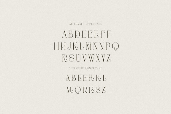 Caroline Luxury Serif