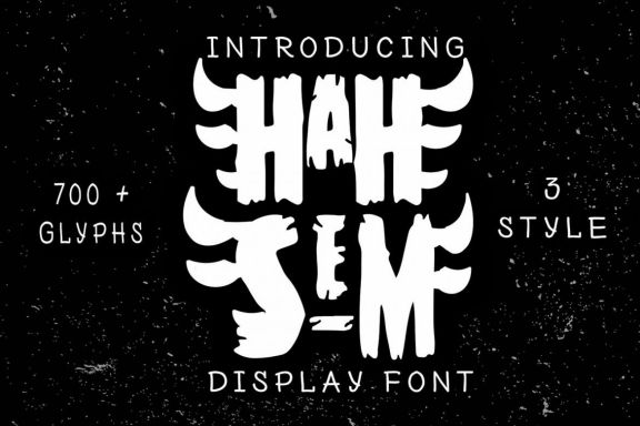 Hah Sem Typeface