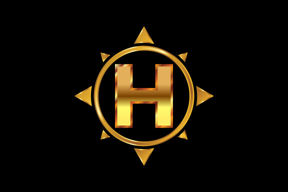 Compass logo sign symbol