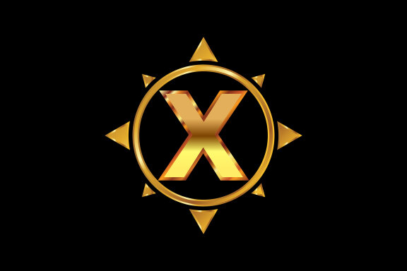 Compass logo sign symbol