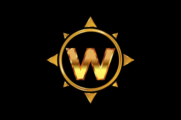 Compass logo sign symbol