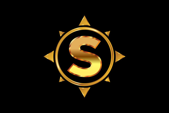 Compass logo sign symbol