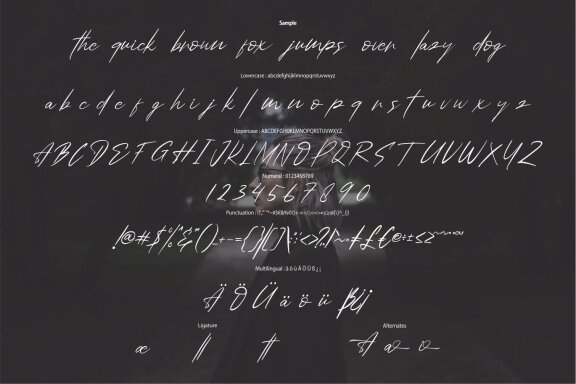 Angellina - Modern Script