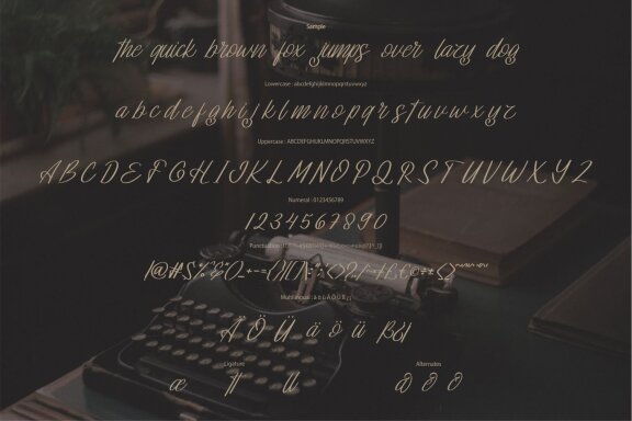 Farttoga - Vintage Script