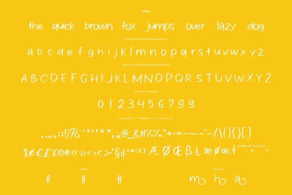 Gasllock - Handwritten Font