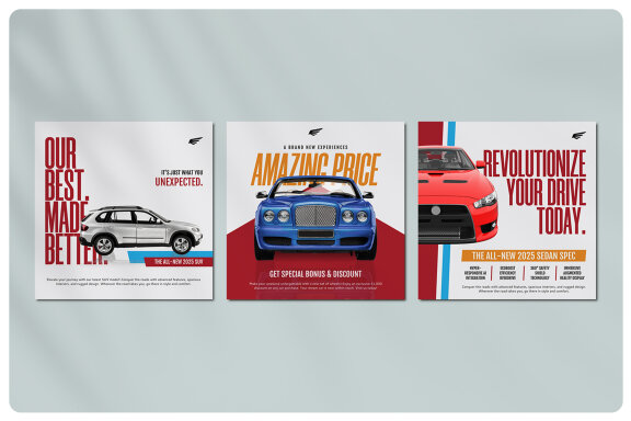 Automotive Showroom Instagram Post