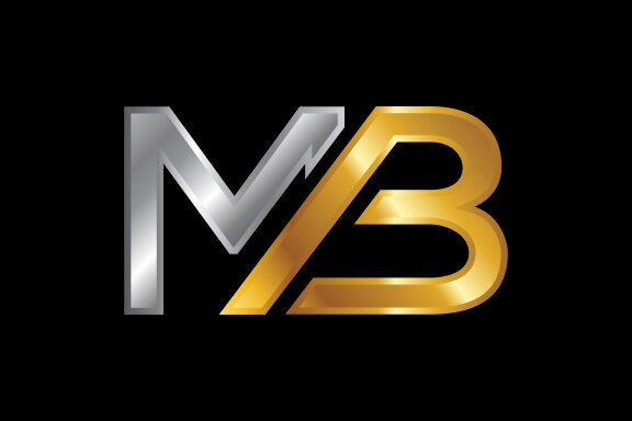 Letter M B Logo Design