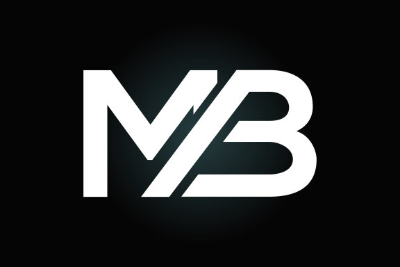 Letter M B Logo Design
