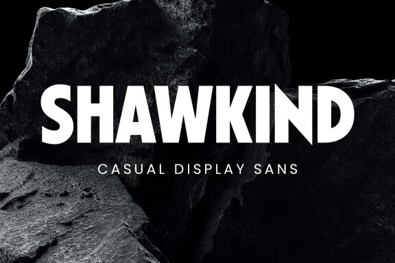 Shawkind - Display Font