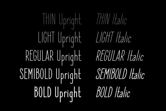 Elegant Sans Font Family