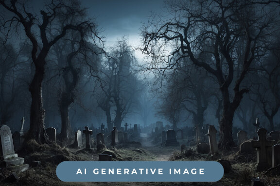Spooky Grave - 4 Free Stock Illustrations