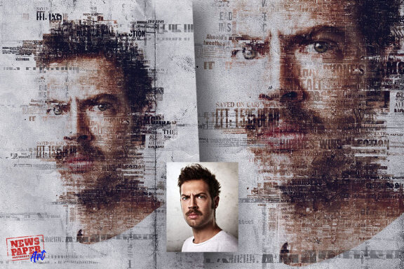 Newspaper Art Photoshop Action