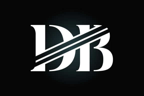 Letter D B Logo Design