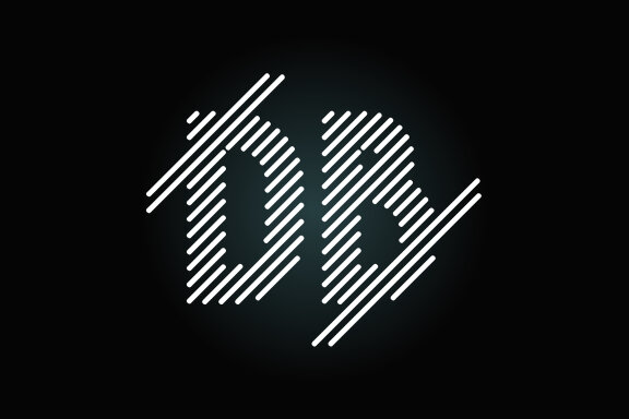 Letter D B Logo Design