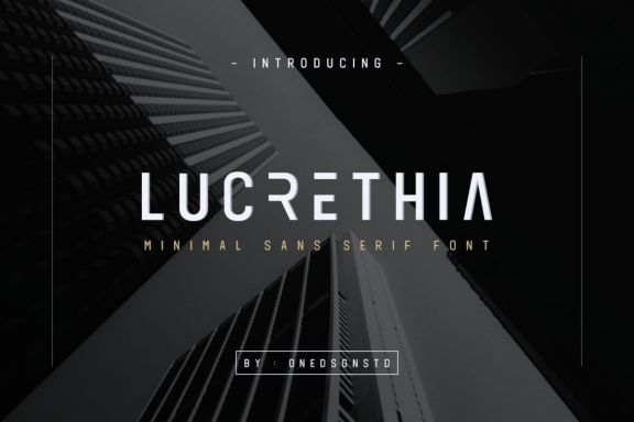 Lucrethia Minimal Sans Serif Fonts