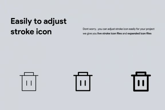50 Utility Line icons