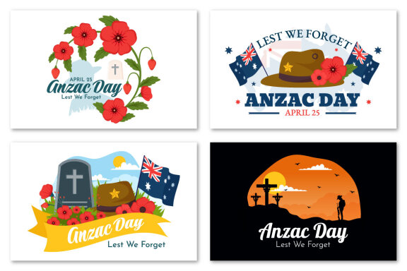 12 Anzac Day Illustration
