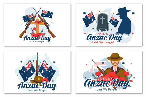 12 Anzac Day Illustration
