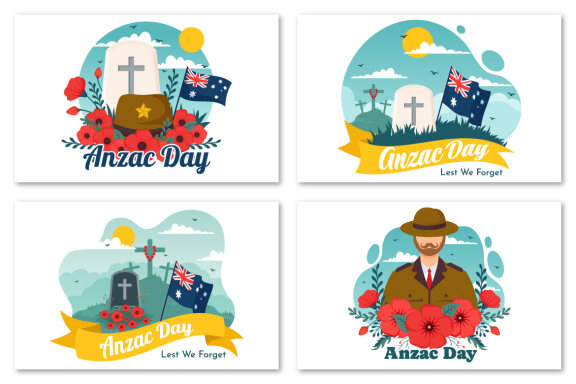 12 Anzac Day Illustration