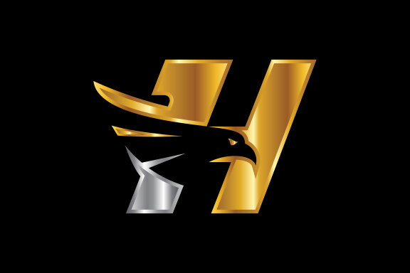 Initial letter with Eagle head