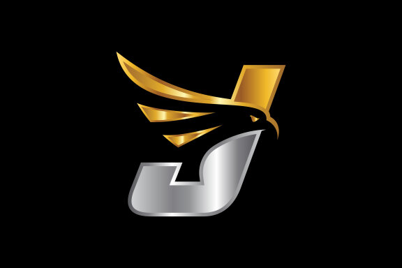 Initial letter with Eagle head