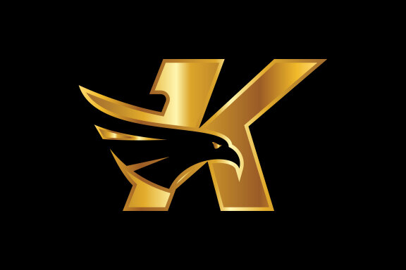 Initial letter with Eagle head