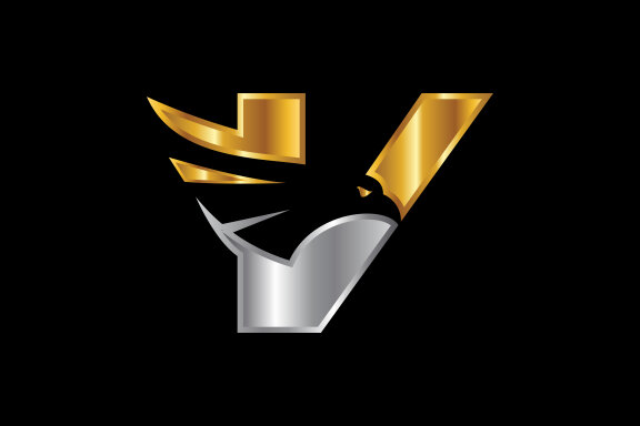 Initial letter with Eagle head