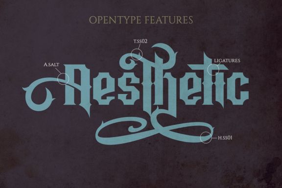 Aesthetic Vintage Font