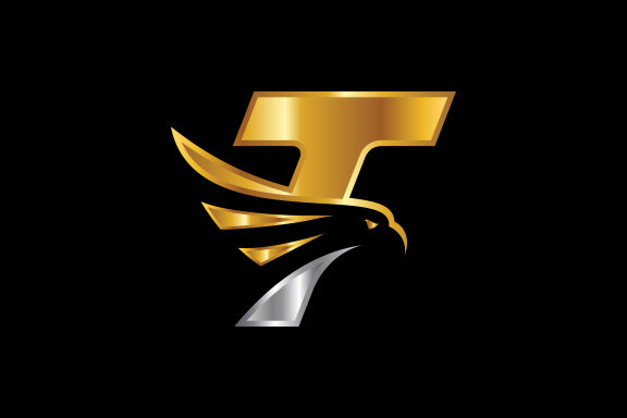Initial letter with Eagle head