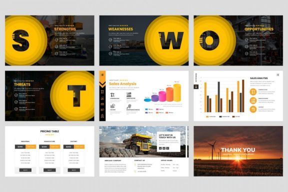 Industrial - Factory PowerPoint Template