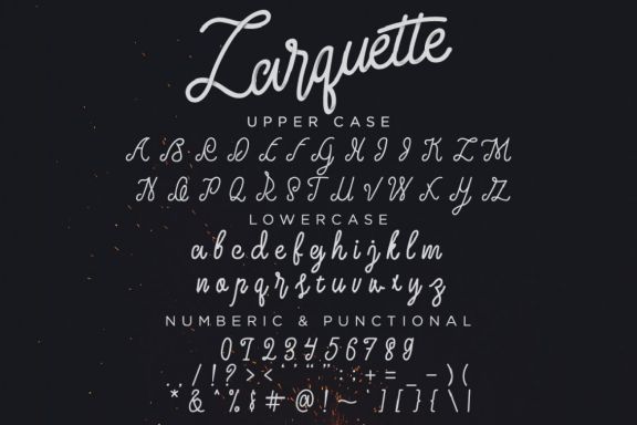 Larquette Typeface