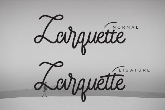 Larquette Typeface