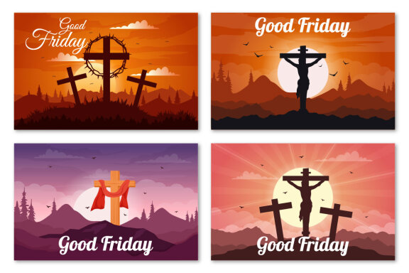 12 Good Friday Illustration