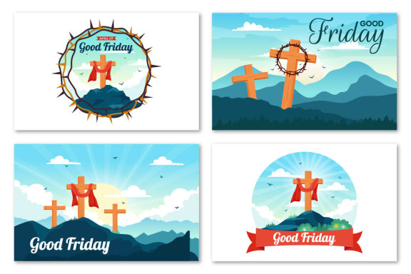 12 Good Friday Illustration