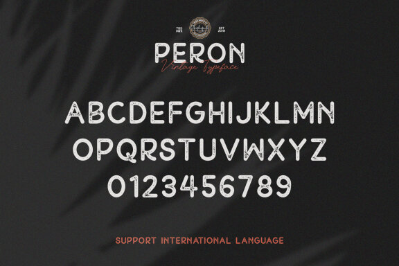 Peron - Modern Vintage | 4 Fonts