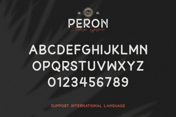 Peron - Modern Vintage | 4 Fonts