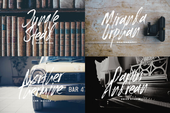 The Jack Mania Brush Font