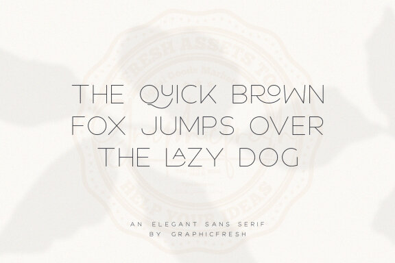 Roger - An Elegant Sans Serif