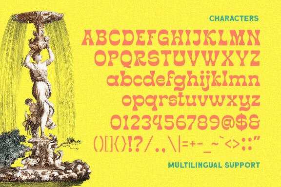 Nomadic - Reverse Display Font
