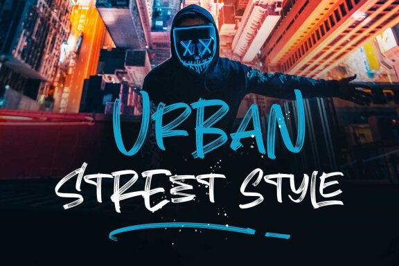 Monster Grande Brush Font