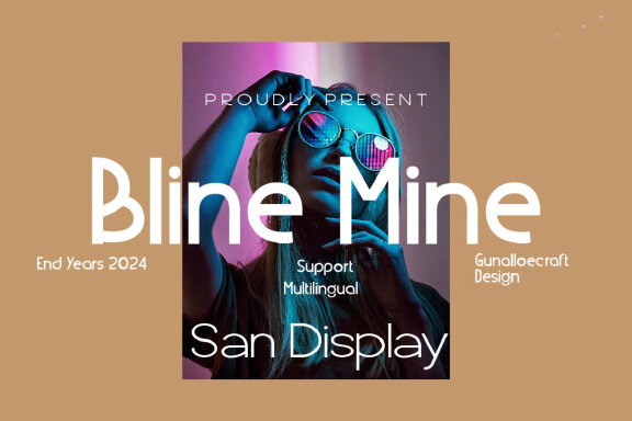 Bline Mine Font