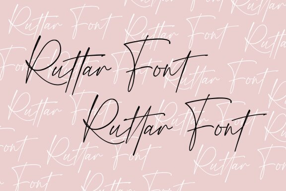 Ruttar Signature
